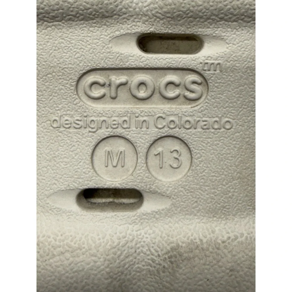 Crocs Echo Slide Beige Sandals Men's Size 13